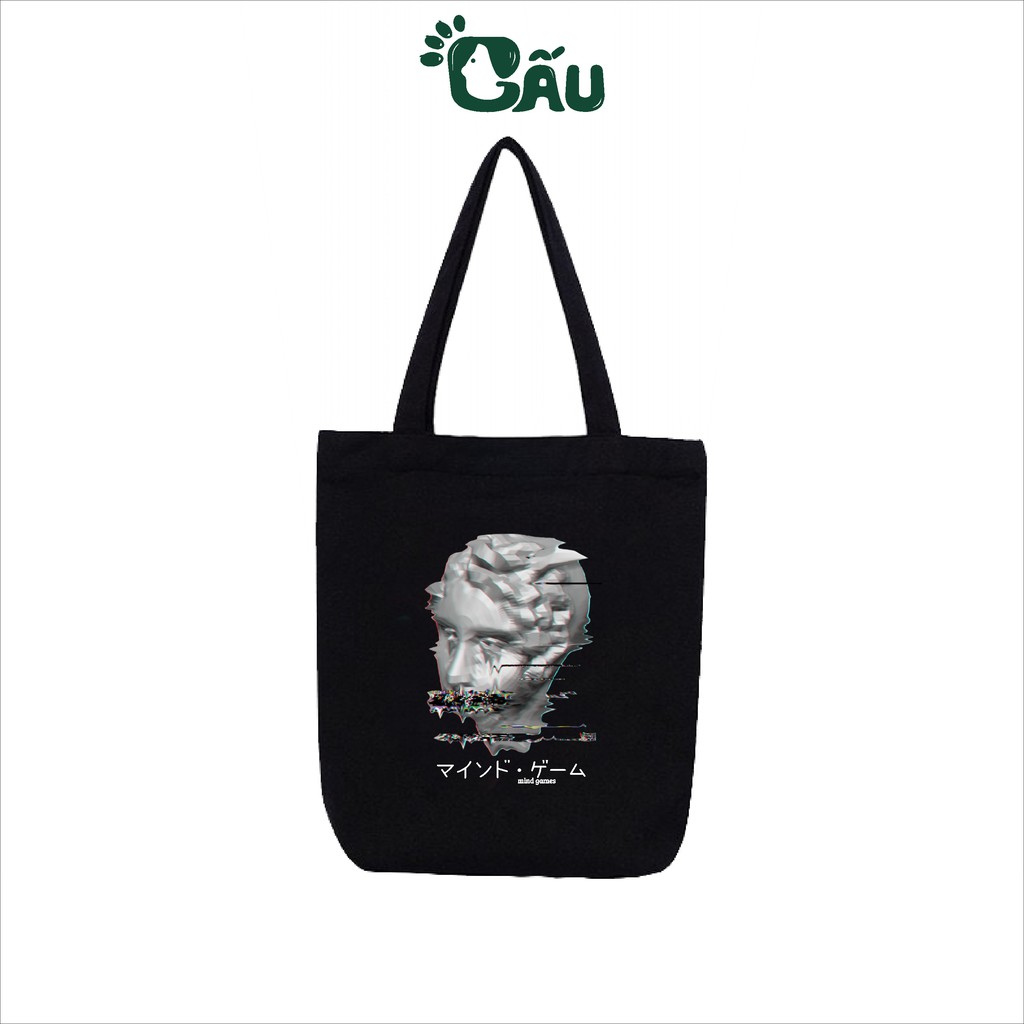 Túi tote Gấu194 vải bố canvas cao cấp mềm mịn - Tượng Nghệ Thuật