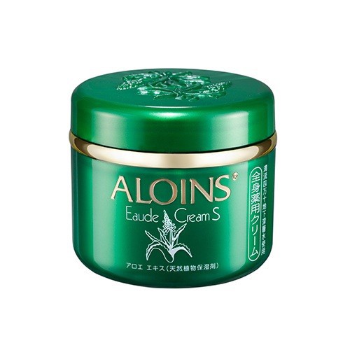 KEM DƯỠNG TRẮNG DA CHO MẶT VÀ TOÀN THÂN ALOINS 185GR - HÀNG NHẬT NỘI ĐỊA, chiết xuất từ lô hội lành tính dưỡng ẩm trắng