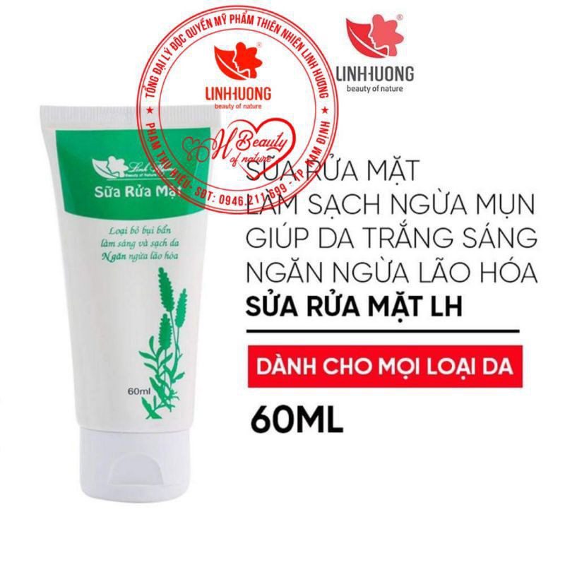 Sữa Rửa Mặt Linh Hương Kiềm Dầu, Làm Sạch Da