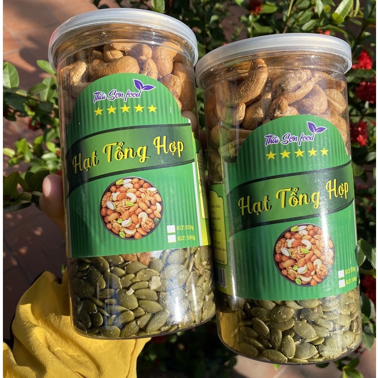 Hạt Dinh dưỡng mix 5 loại hạt siêu ngon hộp 500gr