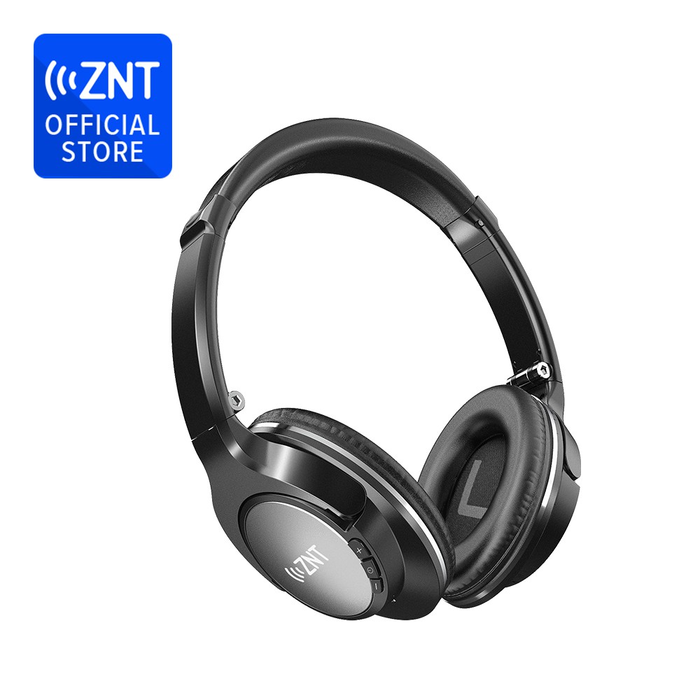 ZNT Tai nghe chụp tai không dây kết nối bluetooth âm thanh HiFi thiết kế gấp gọn được