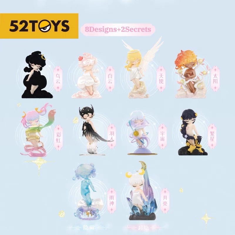 Mô Hình Búp Bê Elves Đang Ngủ Dễ Thương 52TOYS