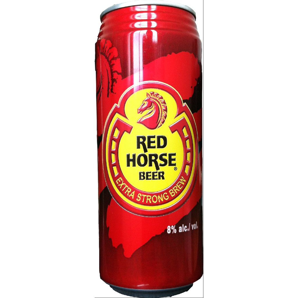 Thùng 12 lon bia San Miguel Red Horse lon 500ml