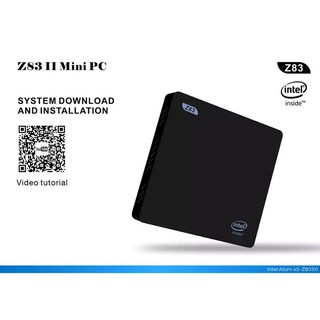 Mini PC Z83ii Ram 2G chip Intel Z8350 Window 10