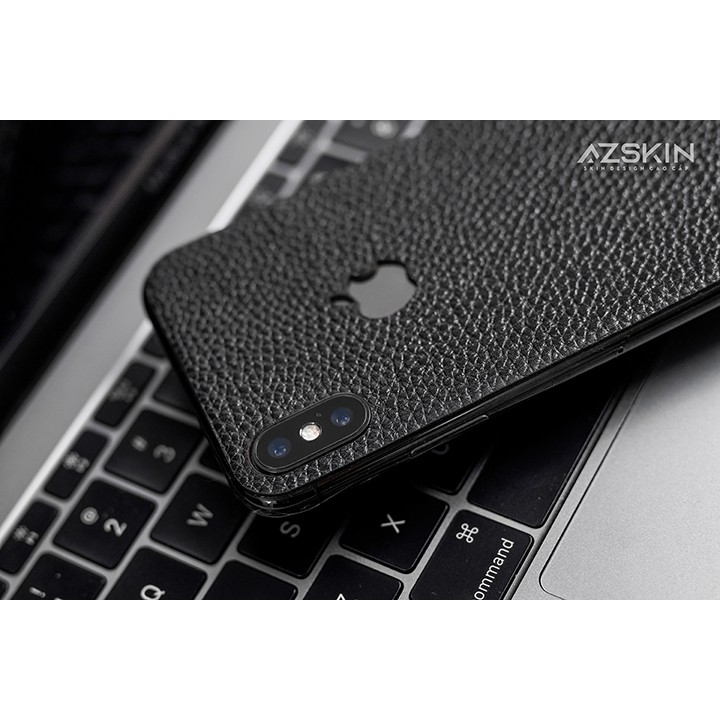 [Hot] Miếng Dán Skin Da Đen Mil iPhone x / xs max