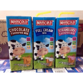 Sữa bò tươi Marigold (thùng 24 hộp, 200ml/hộp, date tháng 2,3/2021)
