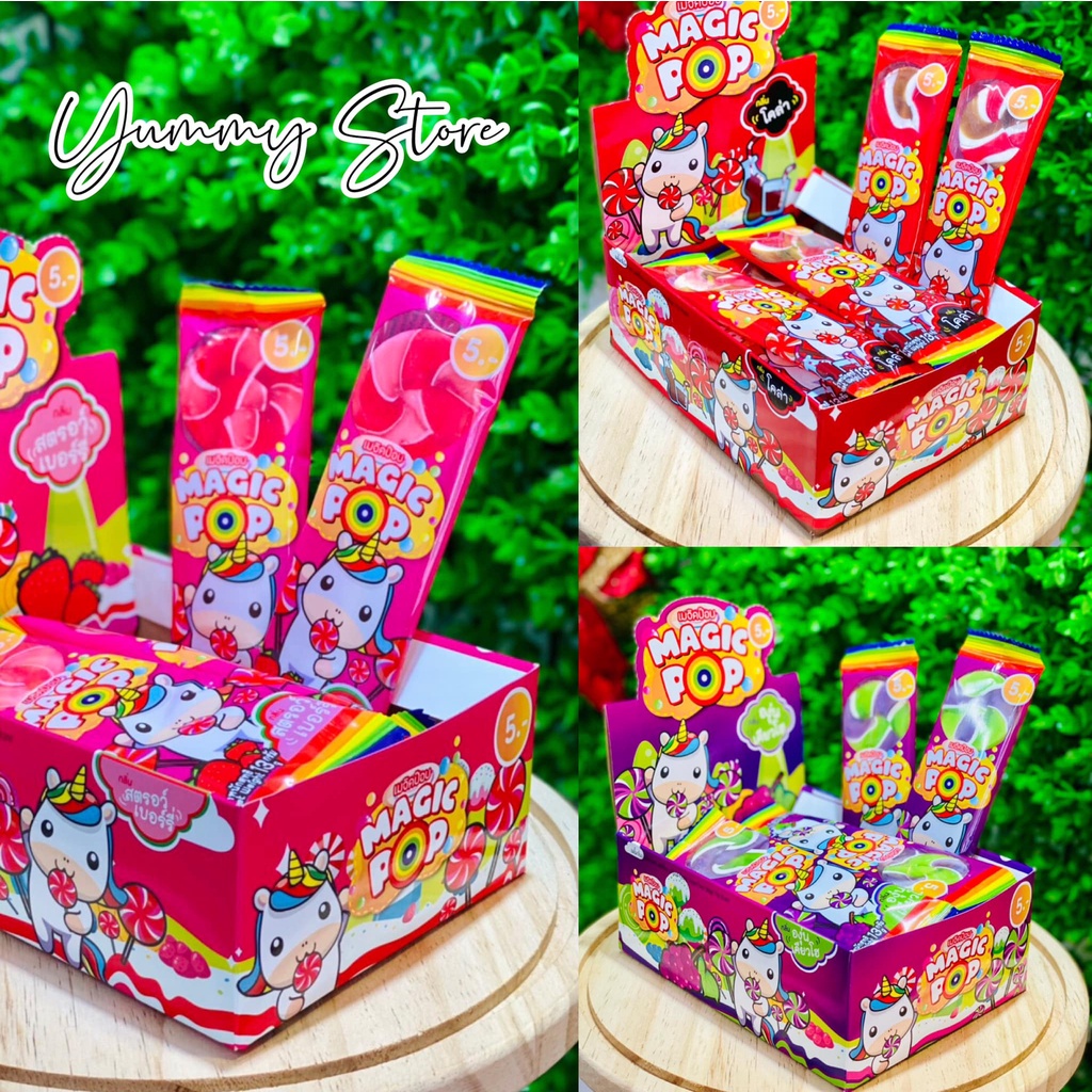 Kẹo Mút Trái Cây Magic Pop