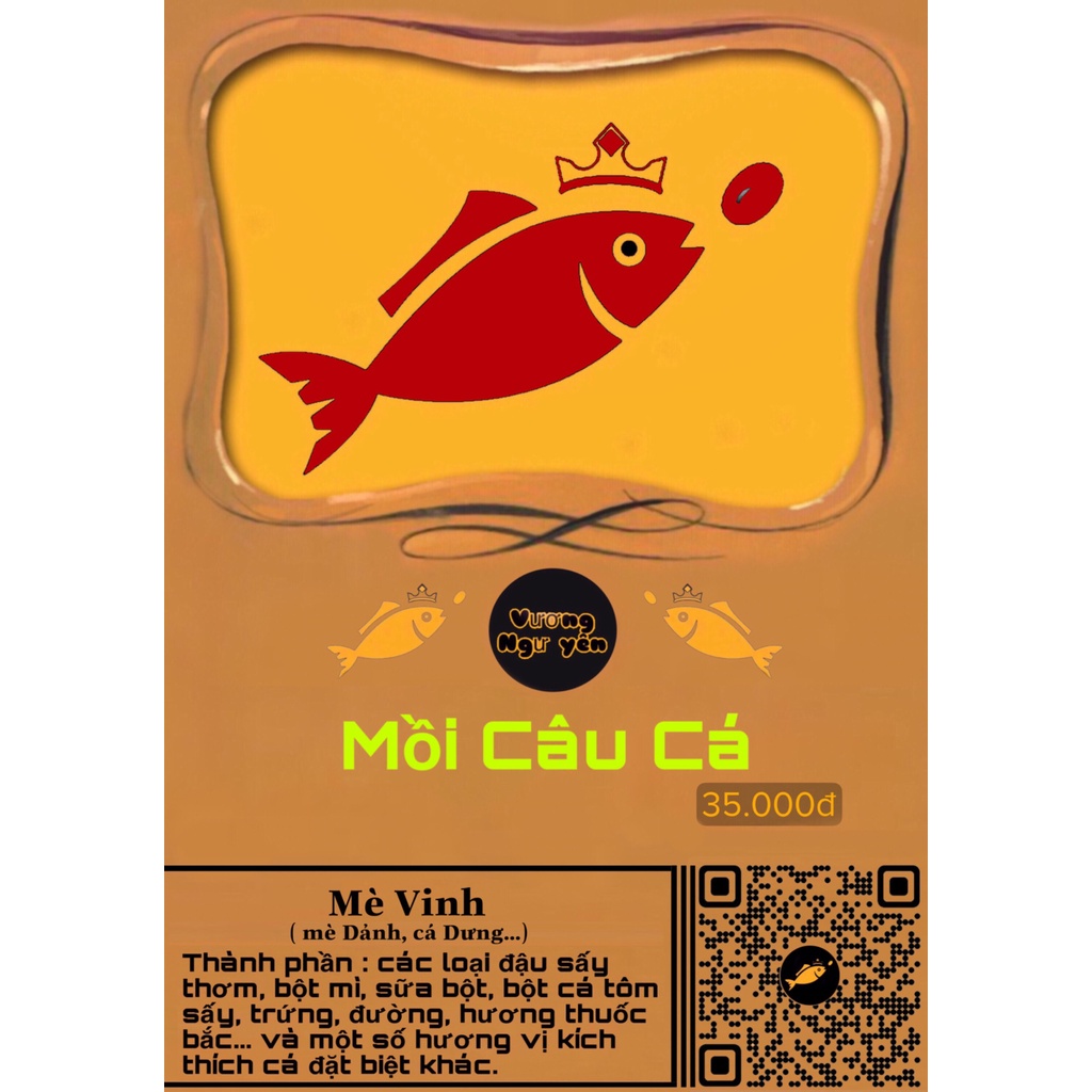 6 gói ( 3kg ) Mồi câu cá Mè Vinh - Dưng - Mề Dảnh / Vương Ngư Yên / bột / cước / thẻo / cần câu / ô dù / ghế câu