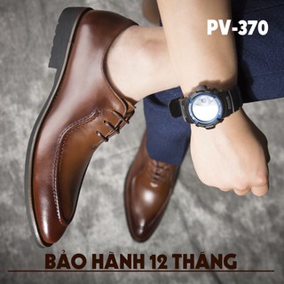 [ Có Video] Giày Tây Nam Da Bò Thật -Màu Nâu