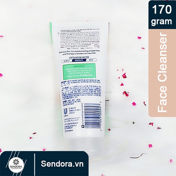 Sữa Rửa Mặt Tẩy Tế Bào Chết St.Ives Bơ Và Mật Ong Soft Skin Avocado & Honey Scrub 170g