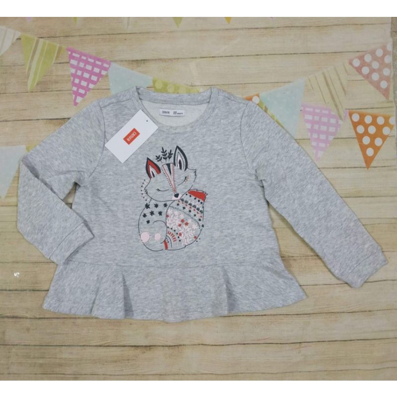 Áo nỉ bé gái Canifa