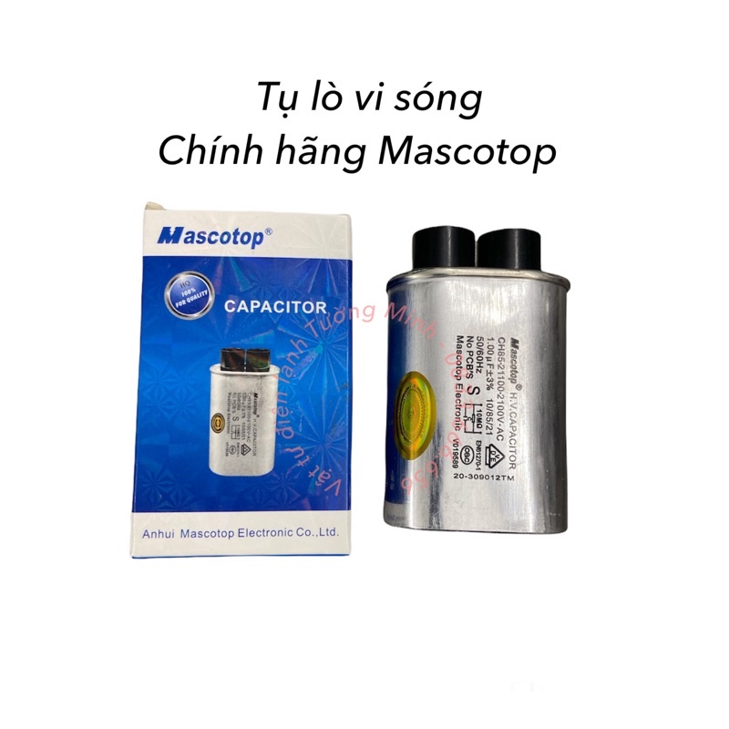 Tụ lò vi sóng 1.0 uF 2100VAC loại tốt chính hãng Mascotop