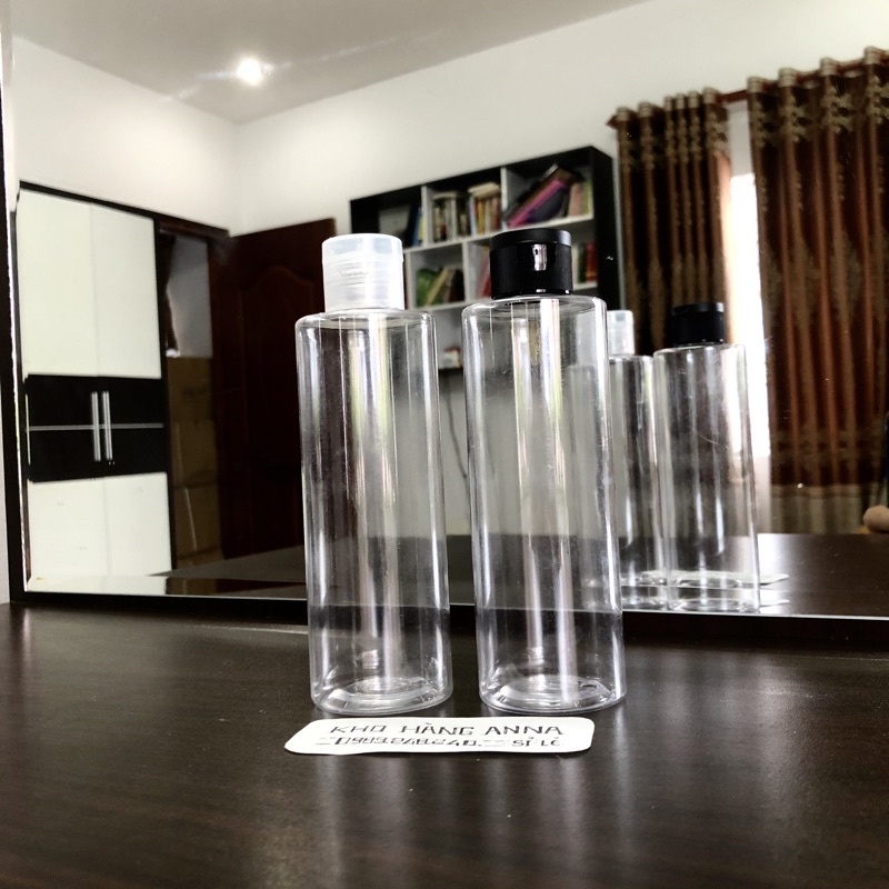 CHAI PET NẮP NHỌN NHỎ GIỌT 100ml / 200ml / 250ml / 300ml - Bình nhựa Chiết mỹ phẩm Trong suốt / nâu xanh/ trắng đựng mực