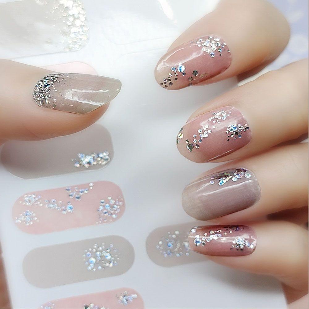 Miếng Dán Trang Trí Móng Tay Nghệ Thuật Tự Dính DIY