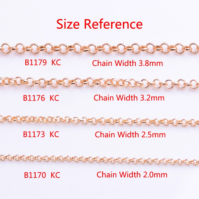 vòng cổ Mạ Vàng 18k Dài 5m Dài 10m