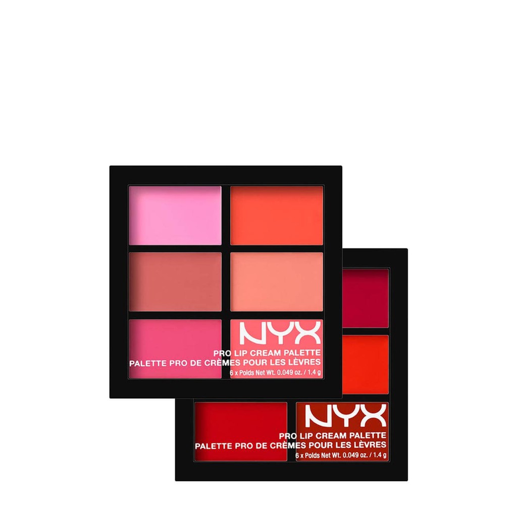 BẢNG SON KEM 6 Ô NYX PRO LIP CREAM PALETTE NHẬP KHẨU CHÍNH HÃNG