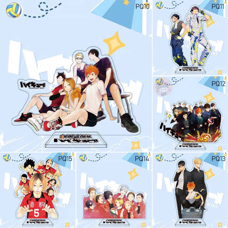 Tmdbyx Haikyuu! Giá Đỡ Đồ trang trí Nhân Vật Hinata Syou Oikawa Tooru Kozume Kenma Bằng Acrylic