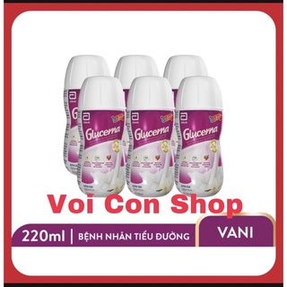 Sữa nước glucerna lốc 6 chai cho người tiểu đường