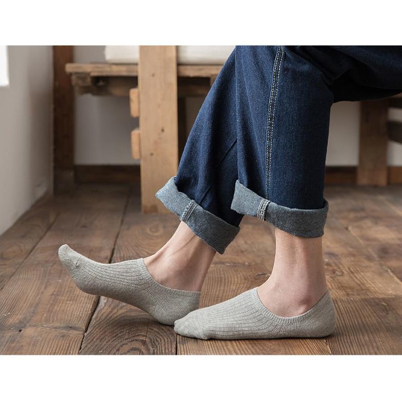 Tất vớ nam nữ MILASO tất cổ ngắn co giãn đi giày búp bê, giày thể thao chạy bộ, tập gym đa năng nhiều màu FAS-001320