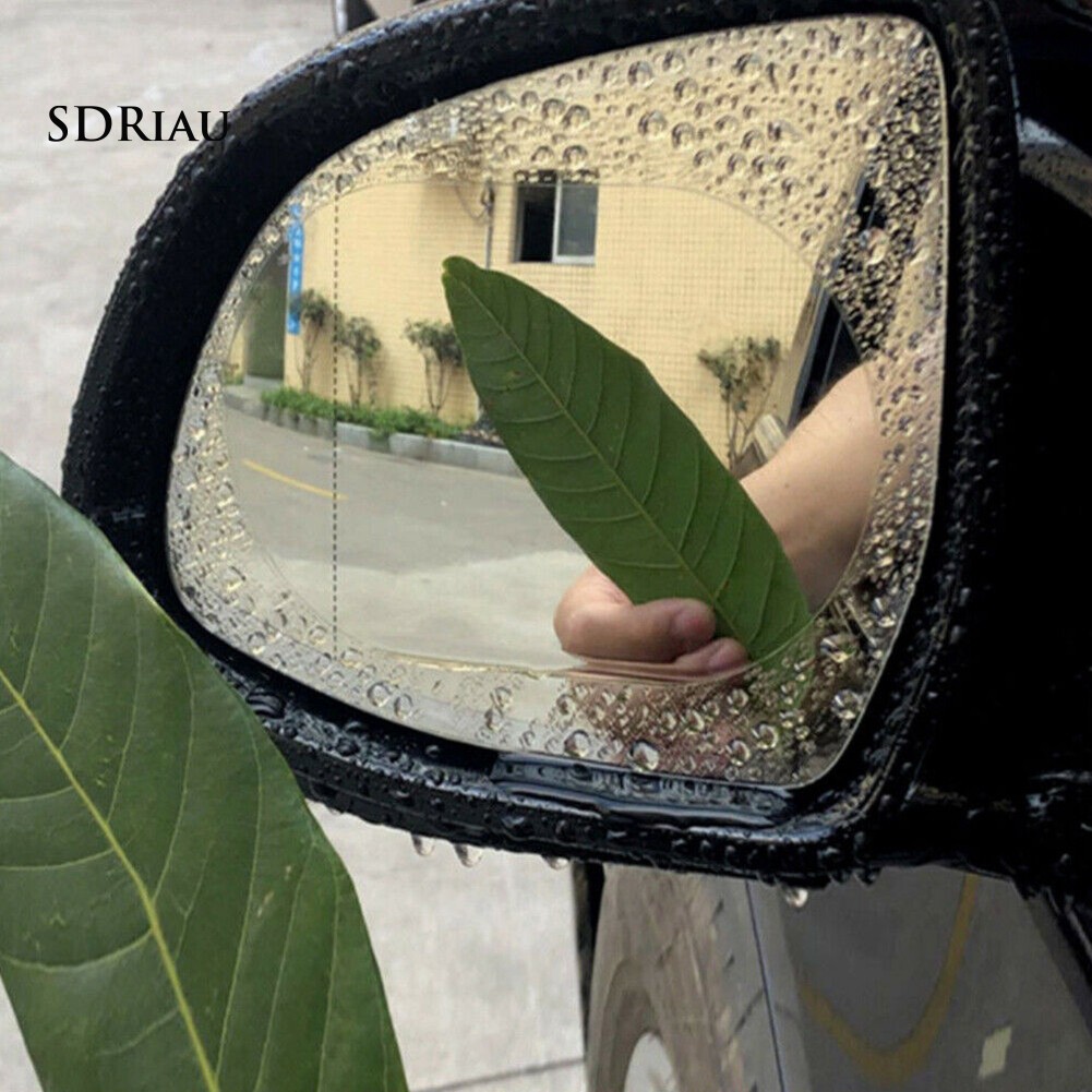 Bộ 2 phim dán bảo vệ kính chiếu hậu xe hơi chống nước + sương mù chuyên dụng