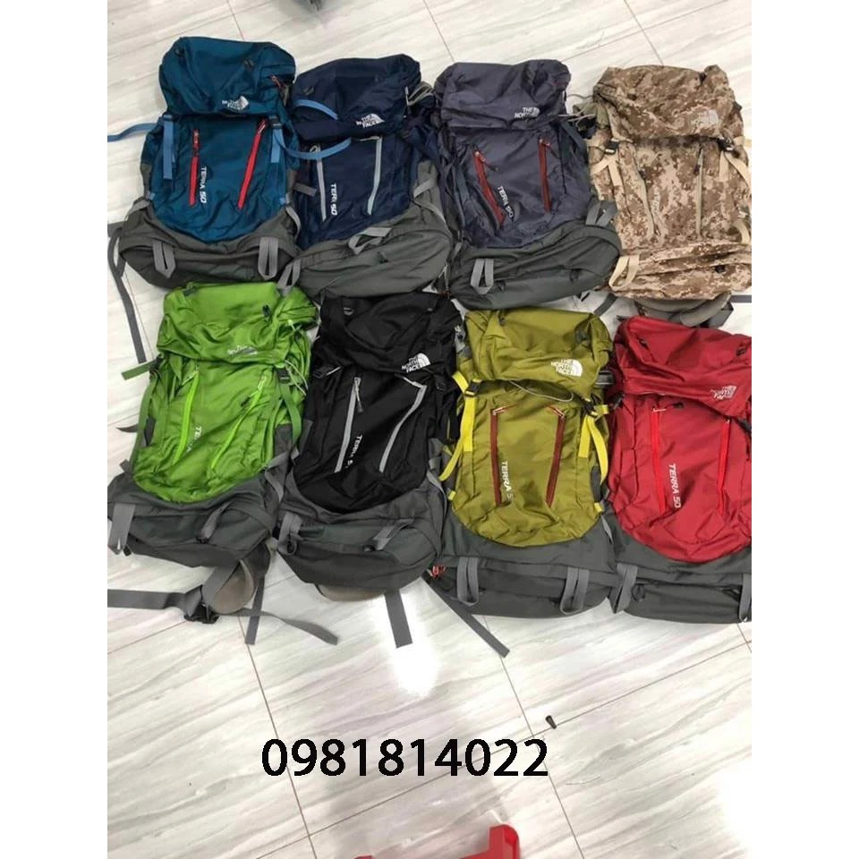 Balo Phượt The North Face Terra 50 - Hàng Chính Hãng