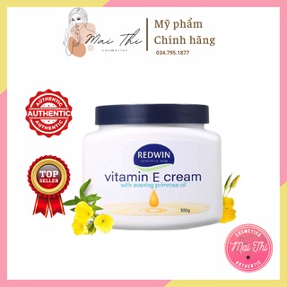 Kem dưỡng da mềm mịn Redwin Vitamin E Cream 300g nội địa Úc