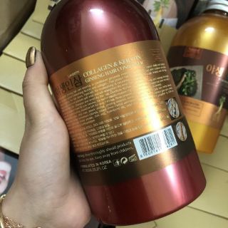 CẶP DẦU GỘI XẢ LANBERY CỦ SÂM HÀN QUỐC 800ML