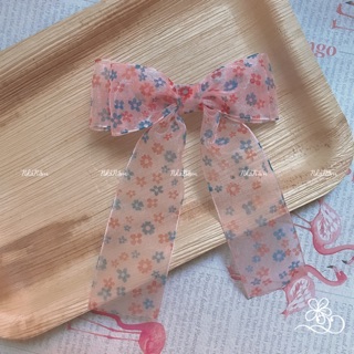 🎀 KẸP TÓC NƠ HOA XINH XẮN HANMADE - [ Nhà Nấm handmade ]