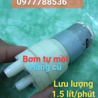 bơm mini tự mồi 6v-12v