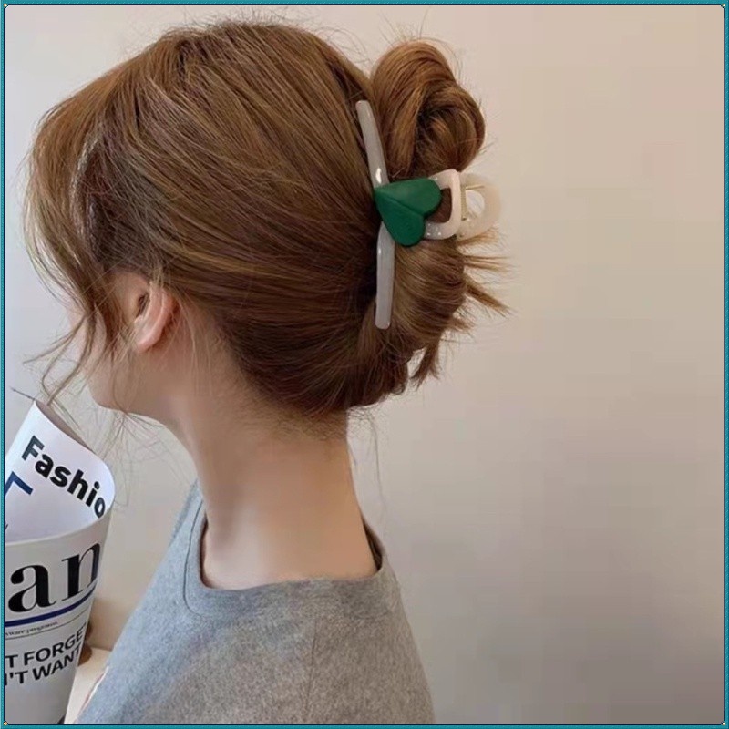 Kẹp Tóc Hình Cá Mập Màu Nhám Cỡ Lớn Thời Trang Mùa Hè Cho Nữ