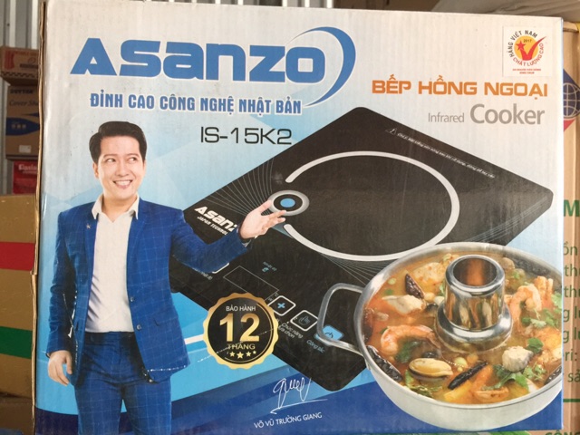 Bếp hồng ngoại ASANZO - IS - 15K2