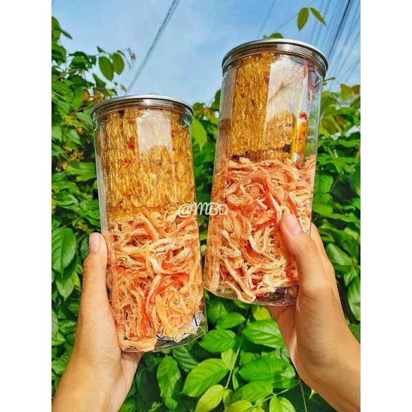85K Hủ pet 250g mực mix 2 vị