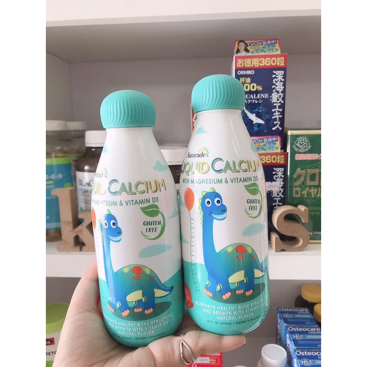 Canxi nước khủng long Naturade 474ml