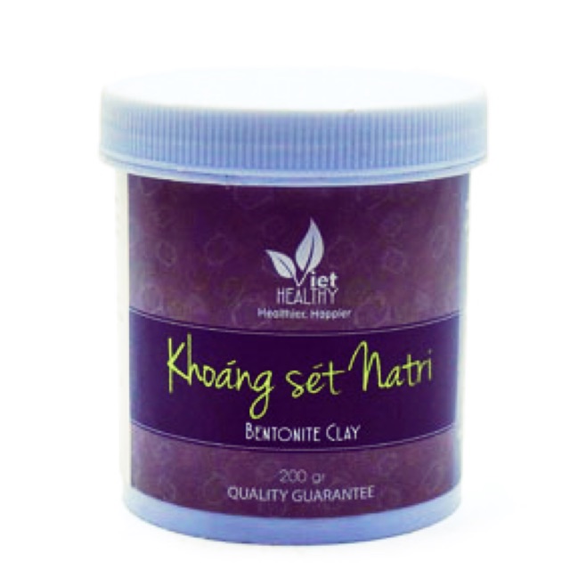 Khoáng sét Natri (Bentonite Clay) viethealthy
