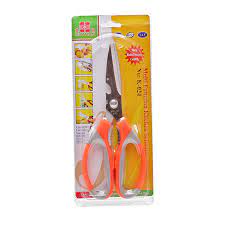 Kéo làm bếp đa năng tiện lợi K024, Chất Liệu Thép Không Gỉ, Kéo Sắc Bén Nhiều Công Năng Cắt Gà,Làm Cá, Khui Nắp Chai