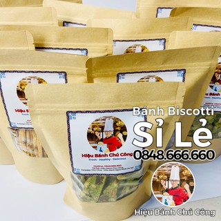 Bánh Biscotti Nguyên Cám Ăn Kiêng, Dùng Cho Người Giảm Cân - Ăn Kiêng - Tập Gym