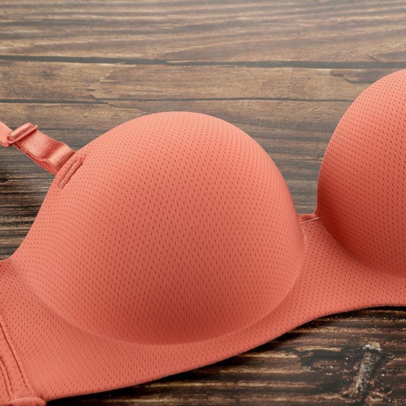 Áo Lót Mút Dày 5Cm Nâng Ngực Không Đường May Quyến Rũ Cho Nữ