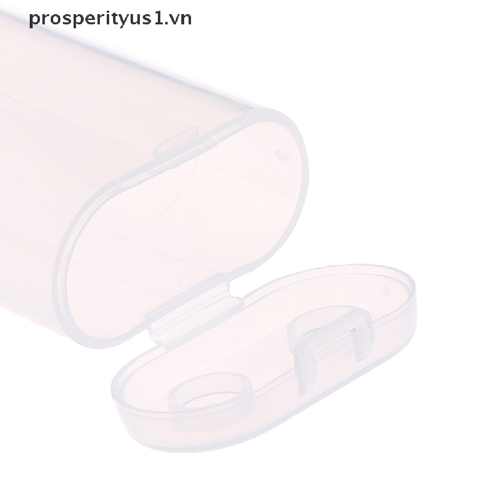 [prosperityus1] Hộp Nhựa Đựng Đồ 2 Phần Chống Nước An Toàn 18650