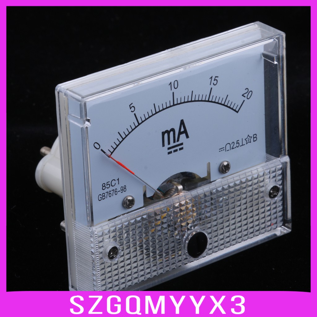[Toolroom] Đồng Hồ Đo Dòng Điện DC Ammeter Analog