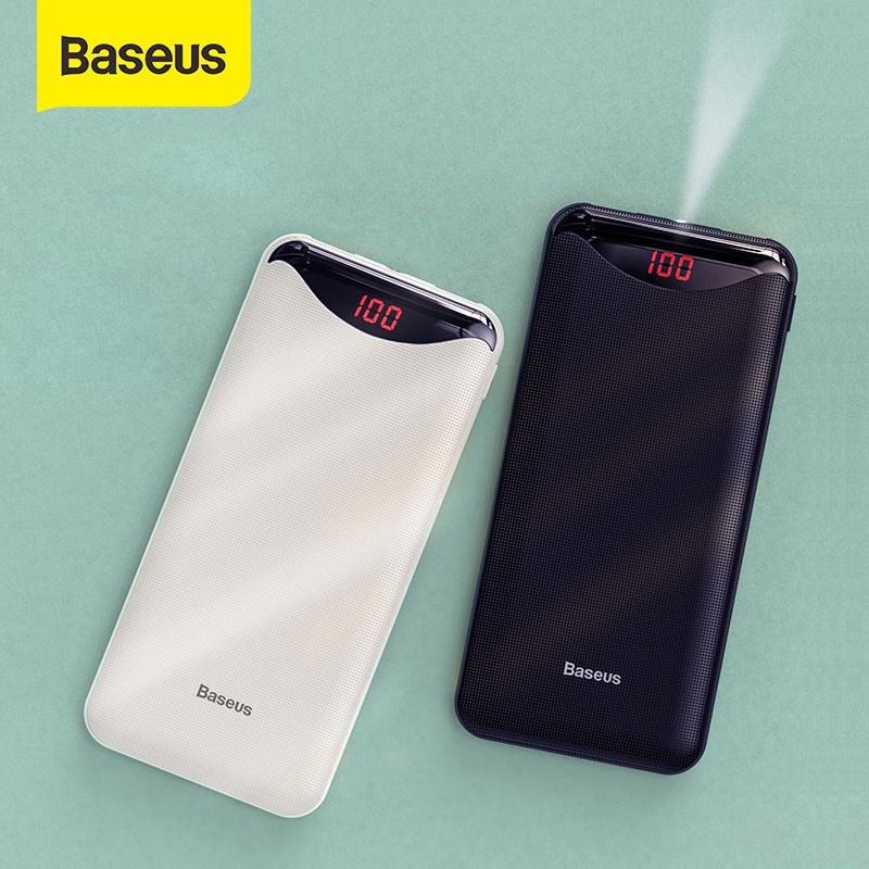 [Mã ELMS05 giảm 5% đơn 300k]Pin dự phòng Baseus có đèn pin cho iPhone 11 Pro 10000mAh