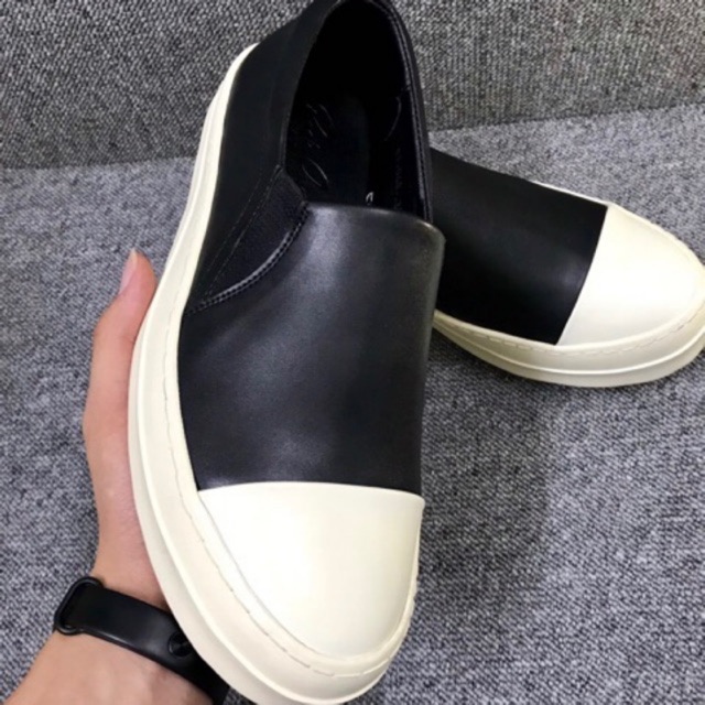 Giày Rick owen Slipon  full box (Ảnh shop tự chụp)