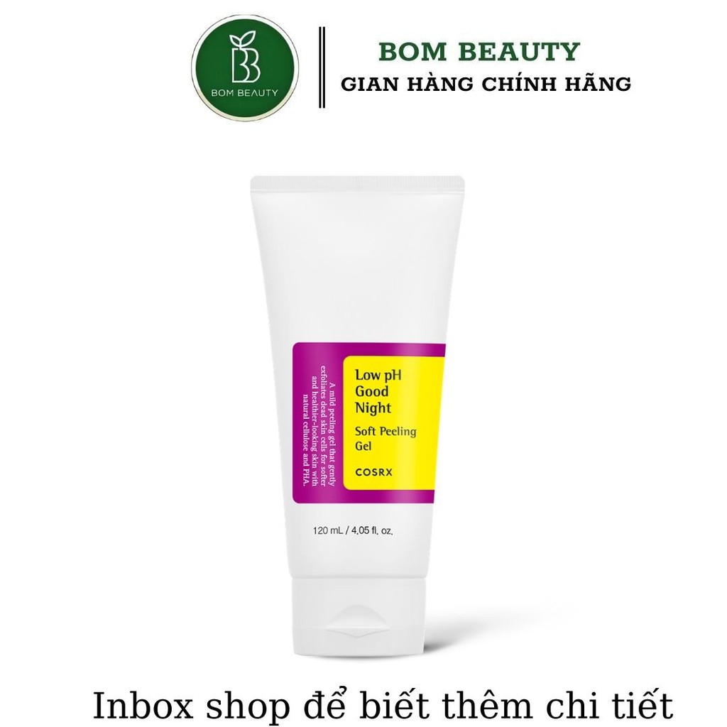 Gel tẩy da chết COSRX Low PH Good Night Soft Peeling Gel