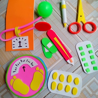 Bộ đồ nghề bác sỹ ( đồ dùng mầm non)