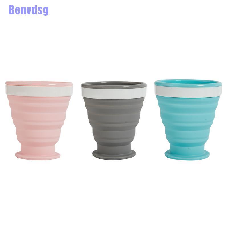 Bình Nước silicone 200ml Có Thể Gấp Gọn Tiện Lợi