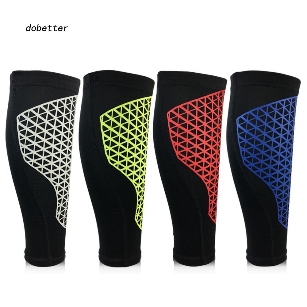 1 Vớ Nén Bắp Chân Hỗ Trợ Chạy Bộ / Đạp Xe Thể Thao Unisex