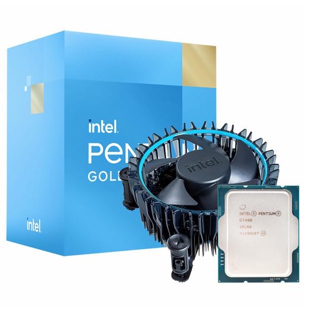 Bộ vi xử lý CPU Intel Pentium Gold G7400 3.7GHz, 2C/4T, 6MB Cache, Socket LGA 1700 - Hàng Chính Hãng - Bảo hành 36 tháng