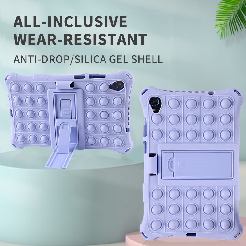 Ốp Máy Tính Bảng Silicone Mềm Cho Lenovo Tab M10 Plus 3rd P11 Plus 11" M10 HD X306 M10 Plus X606 M8 HD 2nd Xiaoxin Pad 2022 10.6 Pop It