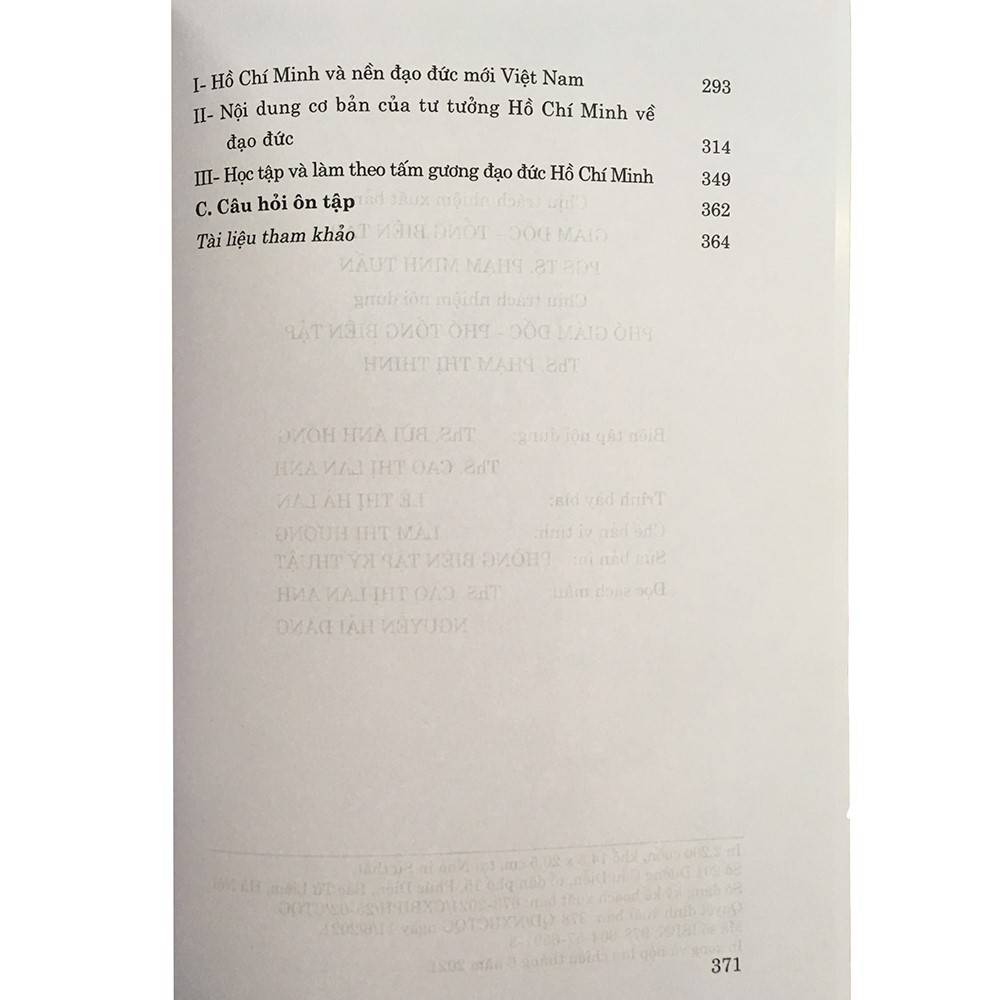 Giáo trình Tư tưởng Hồ Chí Minh