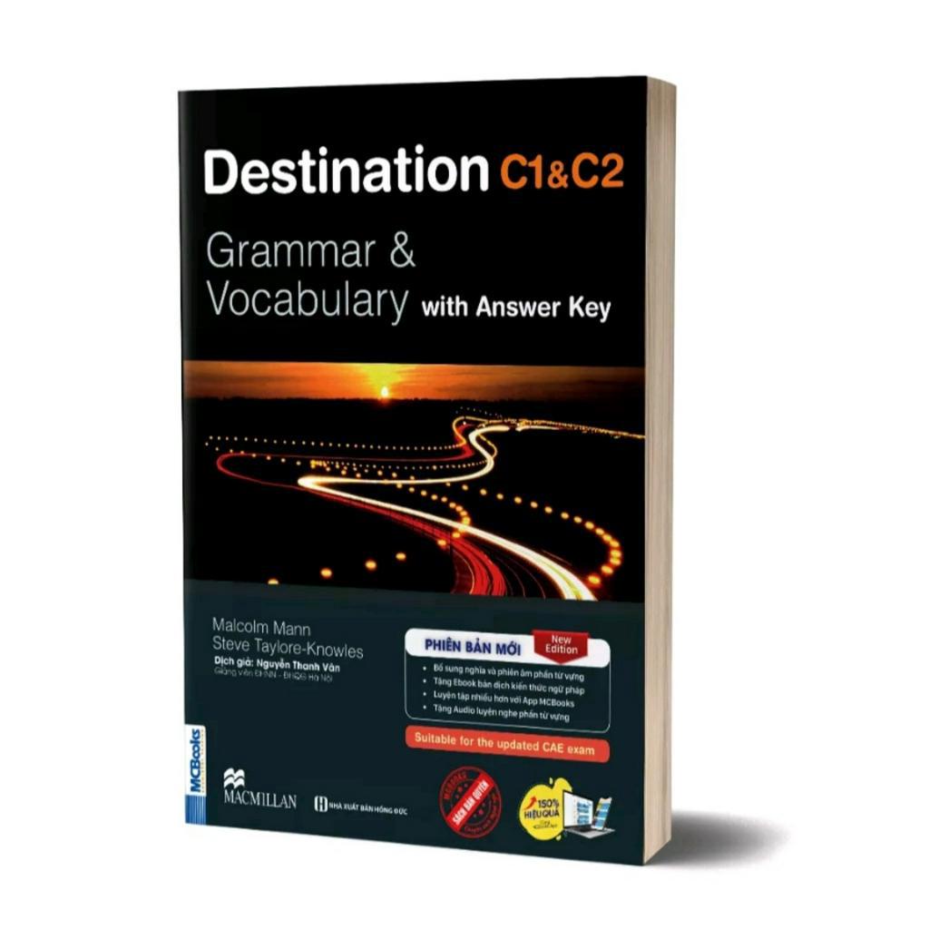 Sách - Giáo Trình Destination C1&amp;C2 (Kèm Đáp Án) Phiên bản mới +Audio phần nghe