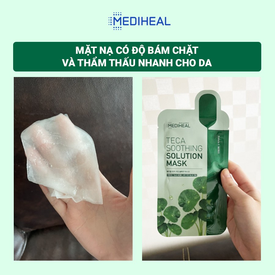 Combo 5 Mặt Nạ Mediheal cấp ẩm, dưỡng trắng, làm dịu da, loại bỏ bã nhờn và cung cấp dưỡng chất cho da Mask EX 25mlx5